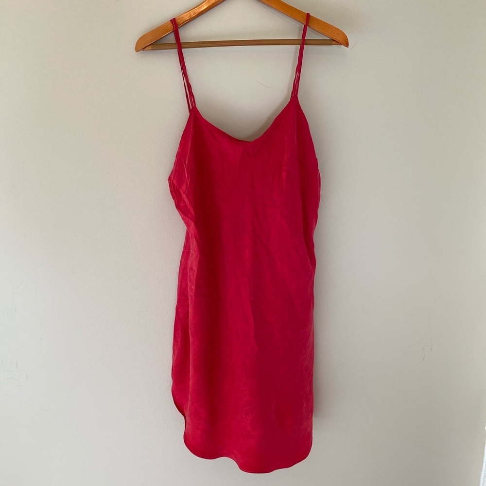 red dress
